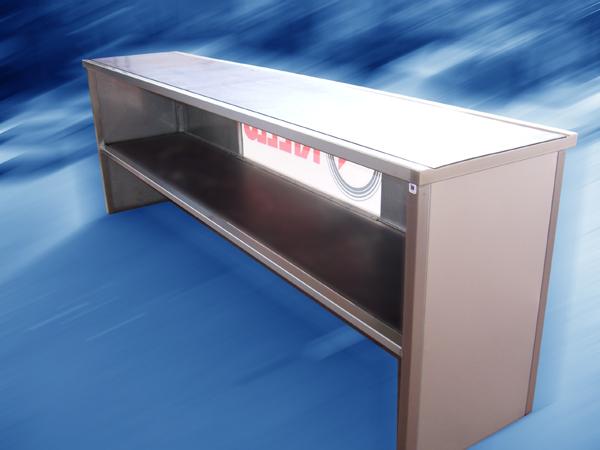 Bancone vendita per negozzi - acciaio INOX - foto 2
