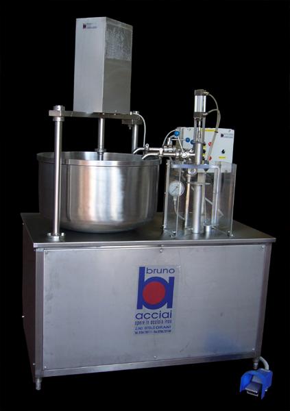 Lisciatore per ricotta computerizzato - in acciaio INOX - foto 1