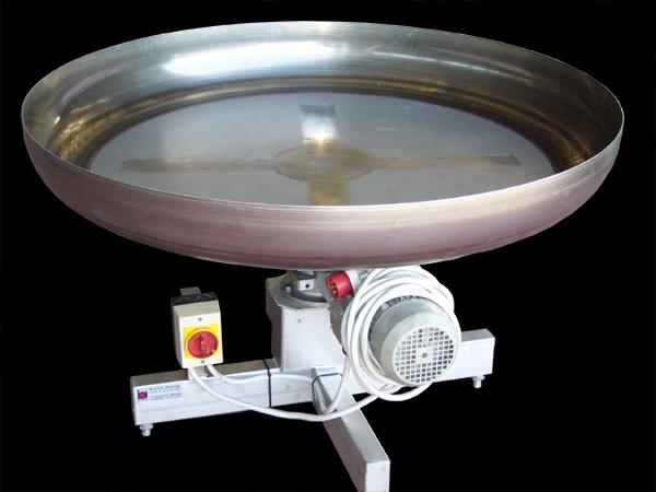 Pedana rotante di smistamento formaggi - acciaio INOX - foto 1