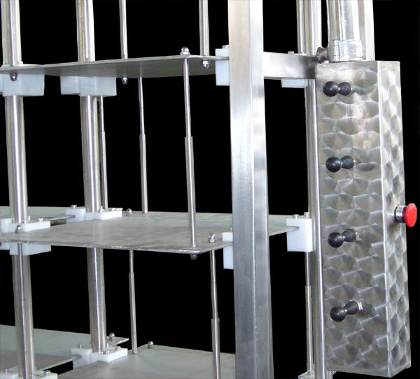 Pressa multilivello per formaggi - in acciaio INOX - foto 2