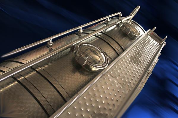 Passerelle e bottole in acciaio INOX per autocisterne - foto 1
