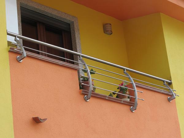 Ringhiera per balconi in acciaio INOX - foto 1