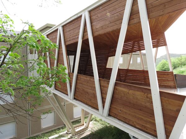 Ponte sospeso Mejlogu in ferrro zincato - foto 1