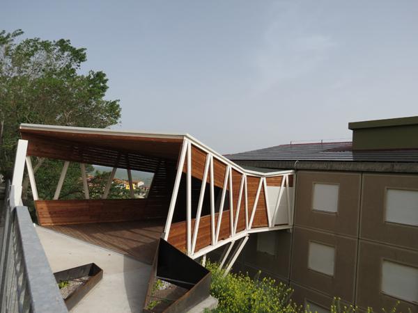 Ponte sospeso Mejlogu in ferrro zincato - foto 2