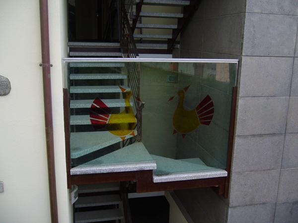 Scala condominiale in acciaio COR-TEN - foto 5