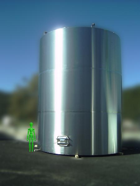 Cisterne Silos raccolta acqua - acciaio INOX - foto 1