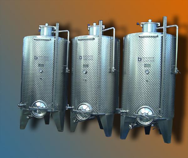Serbatoi silos ad uso enologico - acciaio INOX - foto 1