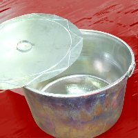 Pentoloni in rame con interno stagnato - Lapiolu